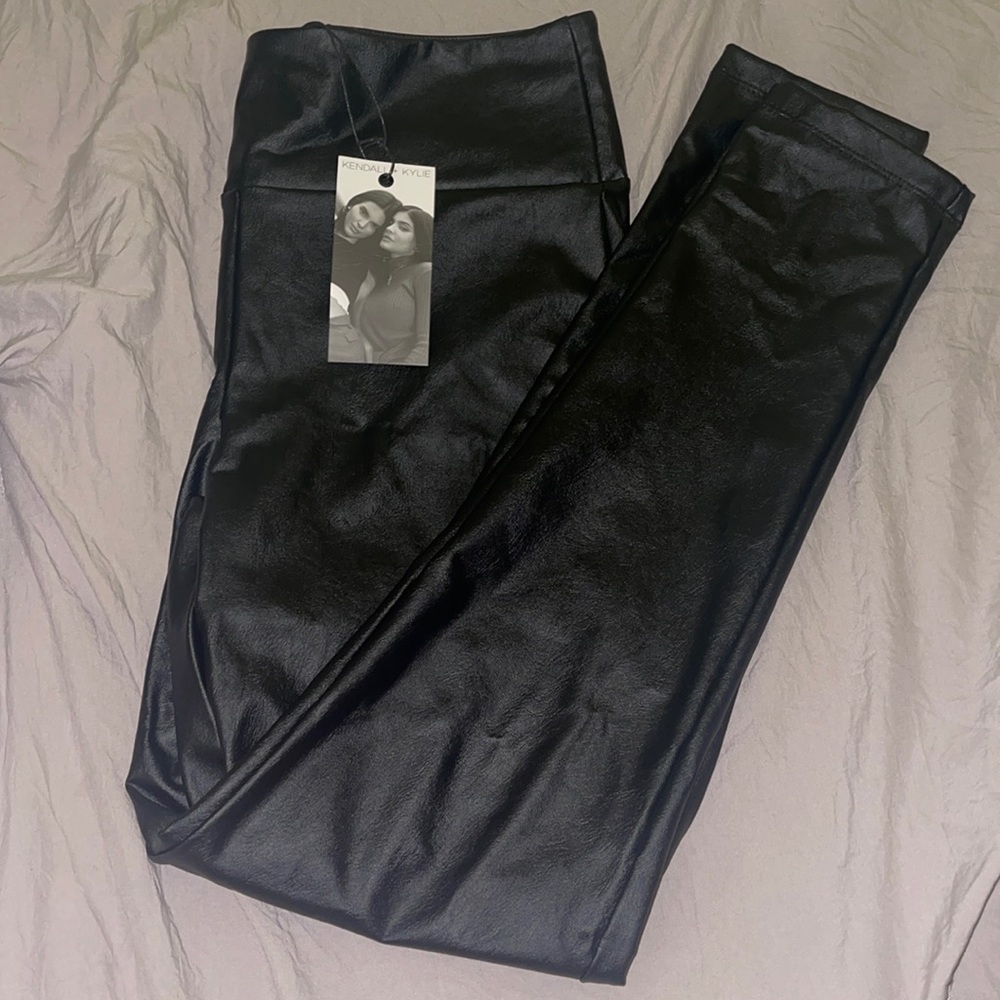 Kendall and Kylie Faux Leather Leggings